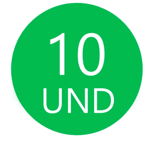 tag 10 unidades